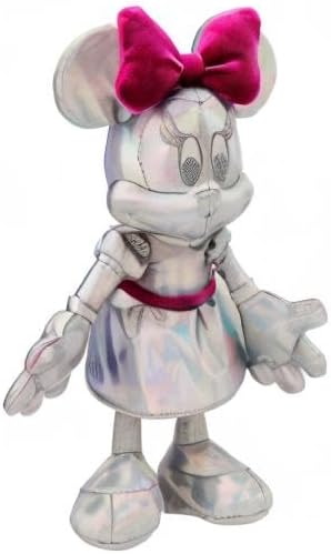 Miniatura 4 de Disney Store Minnie Mouse unisex para niños, peluche Disney100, pequeño, 12 12 pulgadas