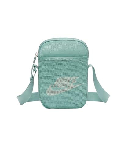 Nike Bolsa tiracolo preta Heritage, Verde, 17 X 23 X 6 Cm