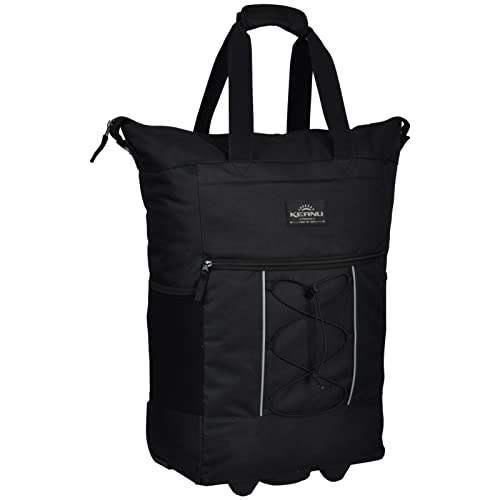 KEANU Einkaufstrolley Wheel Trolley Shopping Damentasche Einkaufsroller Korb Shopper - Trinity - Farbauswahl (Pure Black… – Bild 8