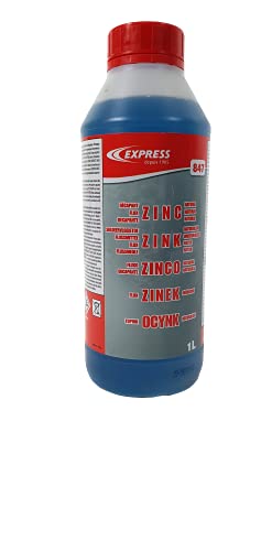 Express, 847, Flux Super Décapant pour Zinc Neuf, Flacon 1 L, Accessoire pour Fer à Souder, Lampe à Souder, Fer de Couvreur, Chalumeau d'Étanchéité, Pièces de Rechange