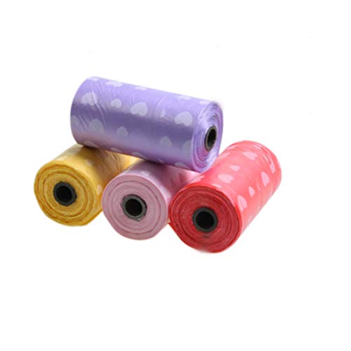 Botreelife Random 2 Rolls Car Garbage Bags Self-Adhesive Disposable Car Trash Garbage Pouch