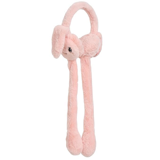 cozy bee PREMIUM Earmuffs Cute Plush Animal Ear Warmers for Women & Girls | Fluffy Furry Ear Muffs for Winter | Fluffy Furry Ear Muffs | Adorable Bunny Fluffy Ear Warmers SH-7711-picture-40