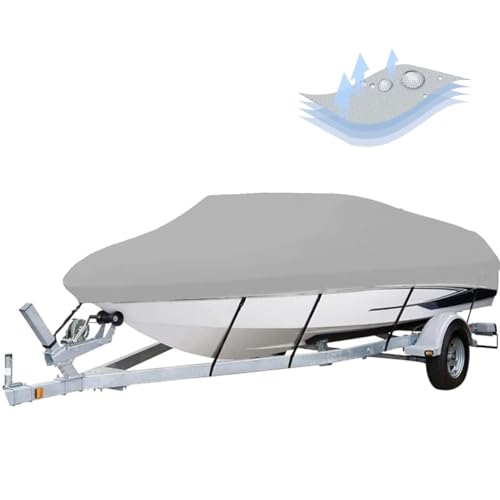 Housse de bateau indéchirable pour hivernage et transport sur remorque de 20-22 pieds