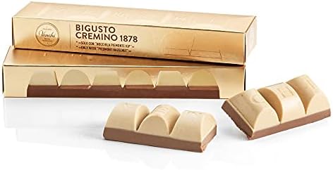 Venchi Cremino Two Flavors Milk and White Chocolate Block 5.99oz