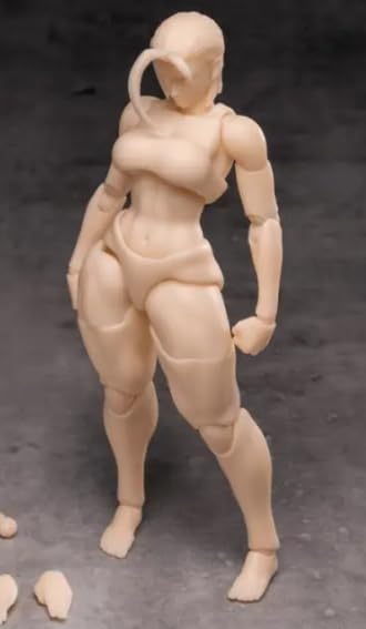 Amazon | [AC]鲸工坊 6インチ女性素体 凛RIN 白肌 WW02-A 可動