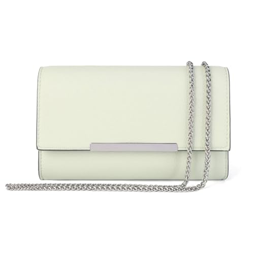 Image of AFKOMST Clutch Purses for Women Small Convertible Wristlet and Evening Bag | Vegan Leather, Fits 6.7-inch Phone /Passport, Versatile for Formal Events /Prom /Wedding /Cocktail /Night Out /Daily Use