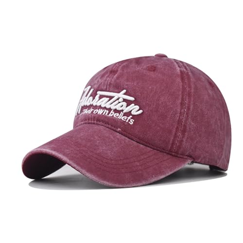 Casquette de baseball classique vintage en coton casquette d'extérieur mixte