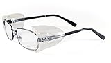 PyraMex Safety Classes Flexible Clear Side Shields - Fits S-M Eye Glass Frames