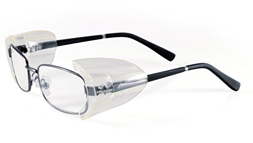 PyraMex Safety Classes Flexible Clear Side Shields - Fits S-M Eye Glass Frames