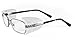 PyraMex Safety Classes Flexible Clear Side Shields - Fits S-M Eye Glass Frames