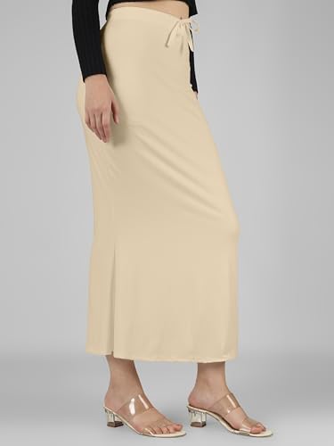 Image of Nexsus Stretchable Saree Shapewear | Petticoat for Women | Cotton Blended | Skirts for Women | Shape Wear Dress for Saree | Available in 80+ Colors and Plus Sizes