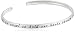 Sterling Silver "God Sends An Angel To Hold Our Hand Through Life, and He Named Her Mom" Cuff Bracelet