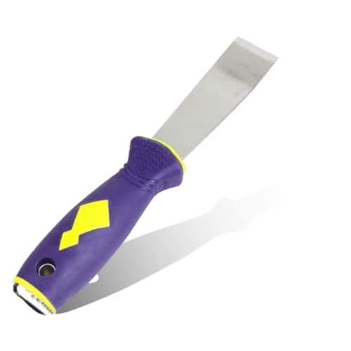 UHANBUT Wheel Weight Remover Auto Tire Repair Tool with Non-Slip Grip for Removing Adhesive Stick-On Wheel Weights Universal Tire Balancer Scraper for Most Vehicles (Scraper)