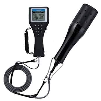 Horiba 3200156563 U-52G-2 Multiparameter Meter, LED Turbidity Sensor, GPS Capability, Water Depth, 6' (2 m) Cable, 0 to 100 mS/cm Conductivity Range