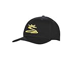 Cobra Golf 2019 Tour Snake Snapback Hat (Black-Yellow)