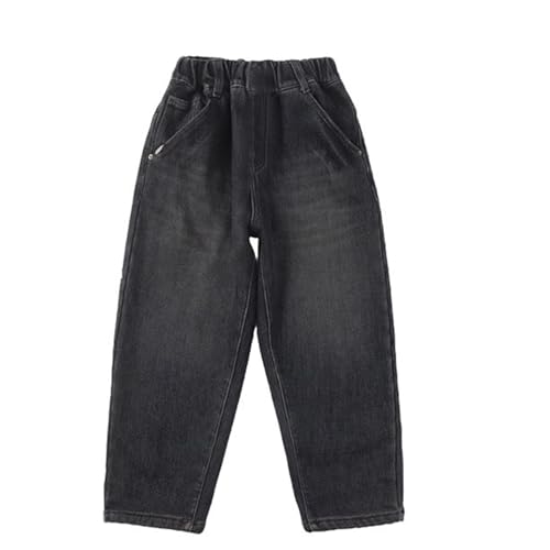 Kids Boys Wide Leg Jeans Baggy Straight Casual Fashion Loose Denim Pants Y2k Streetwear Kids Retro Style Jeans3