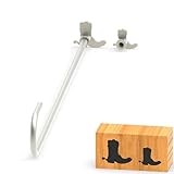 PKPKAUT 2Pcs Mini 3/4' & 1' Branding Irons, Cowboy Boot...