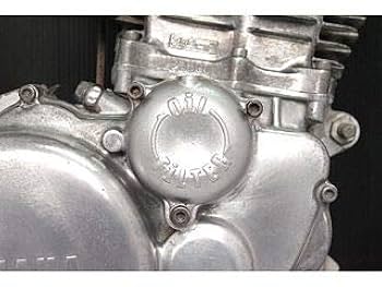Amazon | フォーク エンボス オイルフィルターカバー SR400