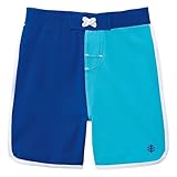 Coolibar UPF 50+ Baby Boy's Colorblock Board Shorts - Sun Protective