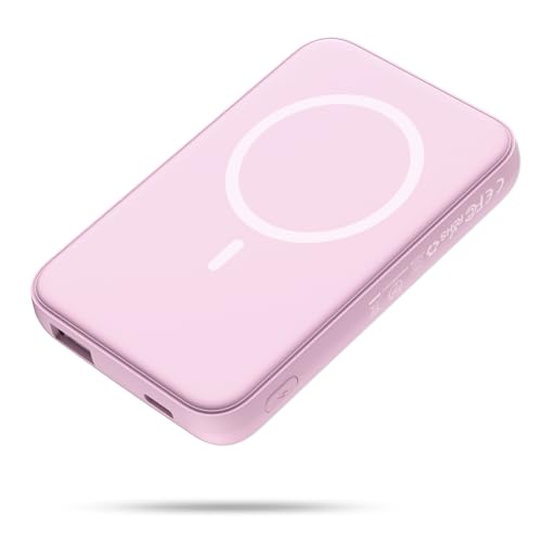 for Magsafe Battery Pack, 10000mAh Magnetic Portable Charger with USB C Cable 20W PD Fast Charging, Slim & Lightweight Wireless Power Bank for iPhone 16/15/14/13/12 Series