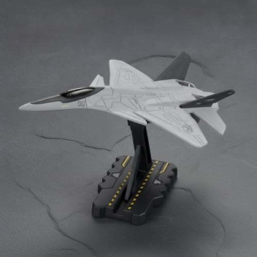 Avión militar con soporte decorativo predolo maqueta de colección pintada 6