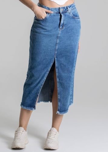 Saia Jeans Sawary Midi - 278483 - IND. 38