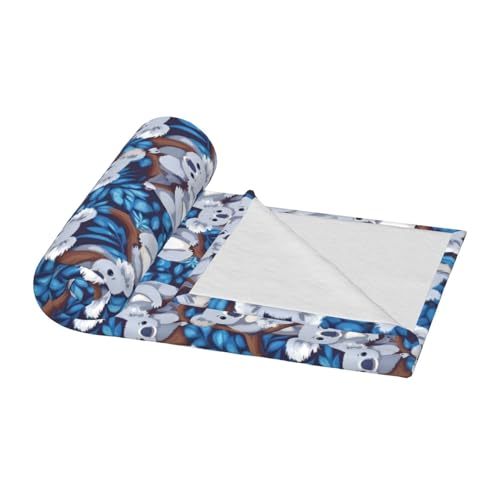 Couverture koala douce et épaisse pour lit et canapé