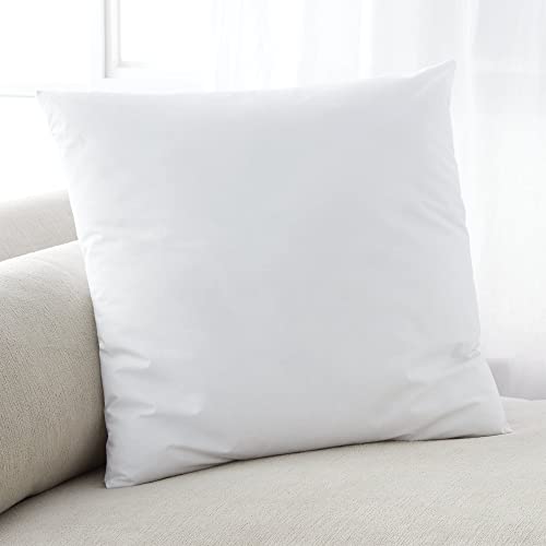JDX Cushions | Hotel Quality Premium Fibre Sofa Cushions Set of 5 | Cushion 18 inch x 18 inch | Sofa Pillow,Cushion,Cushions for Sofa, Cushion Pillow,Sofa Pillow,Cushions for Bed (Color White)