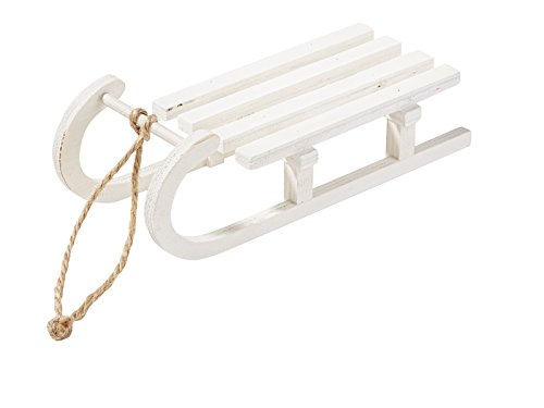 HobbyfunSledge 18 x 7 x 4 cm, White