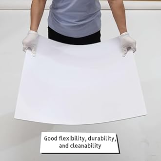 10-Pack White Ceiling Panel 4ft x 2ft (48in x 24in), Waterproof and Fireproof PVC Smooth Drop Ceiling Tile