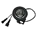 YONGYOUYOPIIN 3W Smart Pixel LED WS2811 Controllable Spotlight Addressable IP67 RGB Full Color 3-Core Pigtail Male Input Female Output(XCONNECT Pigtails_DC12V WS2811_IP67)