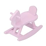 [ENVIRONNEMENT RÉALISTE] Spécialement conçu pour les maisons miniatures, cet accessoire cheval à bascule donne vie à votre petit monde.