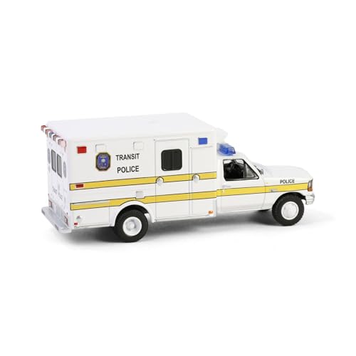 Greenlight 1994 F-350 Ambulancia Policía Washington DC 1:64 miniatura 6