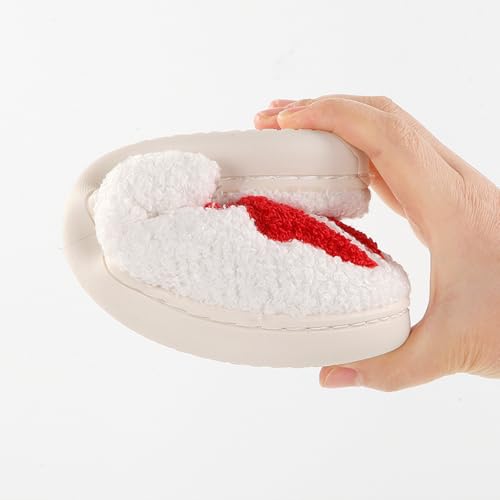 Image of Cherry Slippers for Women Men Fruit Shoes Cute Memory Foam Soft Winter Warm Indoor Outdoor Slippers