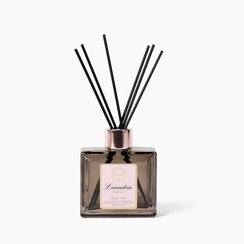 Laundrin Room Diffuser for Home - Scent Diffuser forHome, Room Freshener and Shelf Decor - Elegant HomeFragrance, Ideal Reed Diffusers for Home, Office, and LivingRoom - 80ml, Classic Fiore