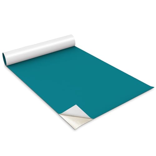Vinilo Adhesivo Turquesa para Cambiar Aspecto de Armarios de Dormitorio 2
