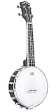 Incluye funda rígida. GOLD TONE BANJO SOPRANO UKELELE+CASE