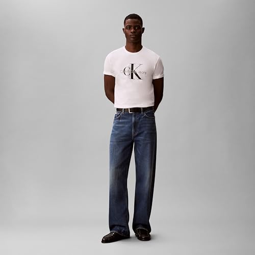 Image of Calvin Klein Men's Monogram Logo Crewneck T-Shirt
