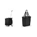 Produktbild reisenthel carrycruiser schwarz Einkaufstrolley + reisenthel thermoshopper Kühltasche schwarz im Set