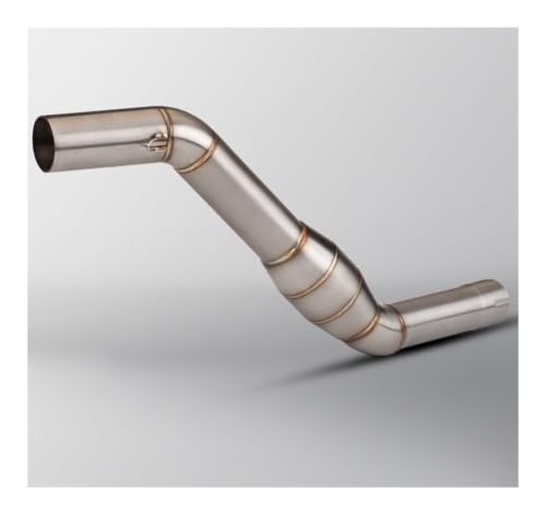Tubo de escape medio NK650 codo 51mm slip on incrementa flujo gases