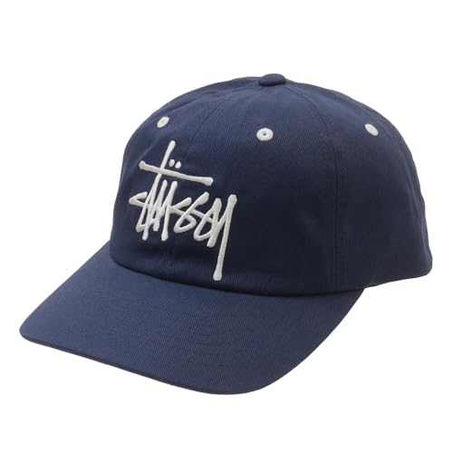 [ステューシー] BIG BASIC VINTAGE CAP キャップ NAVY