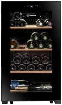 LA SOMMELIERE Cave de mise à température LS36BLACK 36 Bouteilles