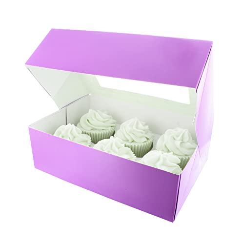 CULPITT 6/12 Cupcake Box, 20 Pack, Cupcake Boxes to Carry Tasty Treats - Image 2