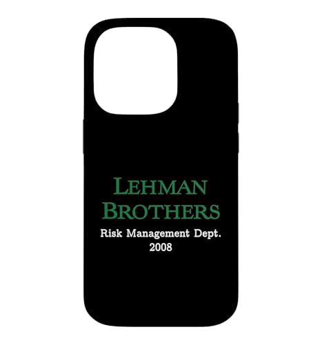Lehman Risk Mangement Dept Vintage Corporate�g���[�_�[�M�t�g �X�}�z�P�[�X iPhone 14 Pro �p