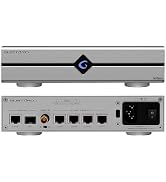 GUSTARD N18pro HIFIオーディオネットワークスイッチ、5*イーサネットポート 1* SPDIF光ファイバー入力インターフェース、BNC 10 MHzクロック入力、HiFiオーディ...