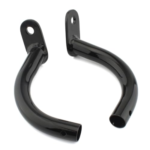 Bacar Saddlebag Saddle Bag Eliminator Guard Bracket Support Negro Aleación de Aluminio Para ELECTRA GLIDE STANDARD CLASSIC Para CVO ELECTRA GLIDE FLHTCSE 1 pareja
