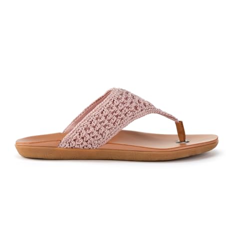Image of The Sak Shana Thong Sandal in Crochet, Slip On Entry