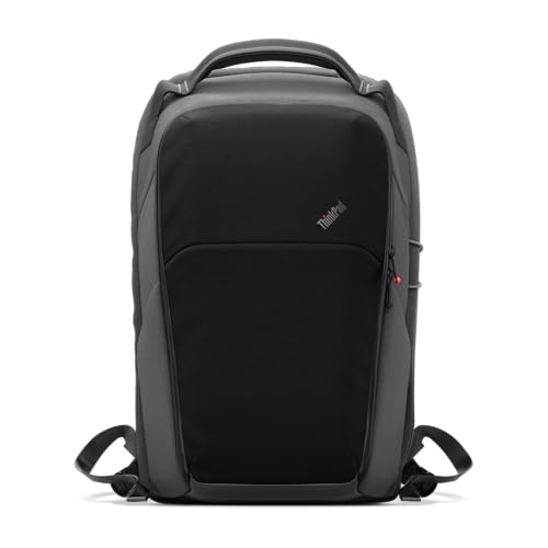 Image of Lenovo ThinkPad 16 inch Click Go Backpack (Aura Edition) - Magnetic One Hand Access, Fidlock Closure, EVA Protection, Lightweight 18L Laptop Backpack, Dark Grey