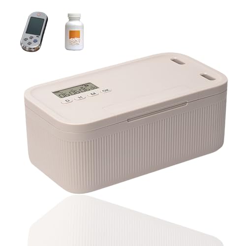 Zeitschloss Box,Time Lock,Phone Lock Boxs Suchtmanagement,Sicherheits-Schließfächer für Küche/Haus/Schule/Reisen/Büro/Medikamenten Aufbewahrung/Box Abschließbar(Batterie Nicht Enthalt) (Beige) Zeitschloss Box,Time Lock,Phone Lock Boxs Suchtmanagement,Sicherheits-Schließfächer für Küche/Haus/Schule/Reisen/Büro/Medikamenten Aufbewahrung/Box Abschließbar(Batterie Nicht Enthalt) (Beige)