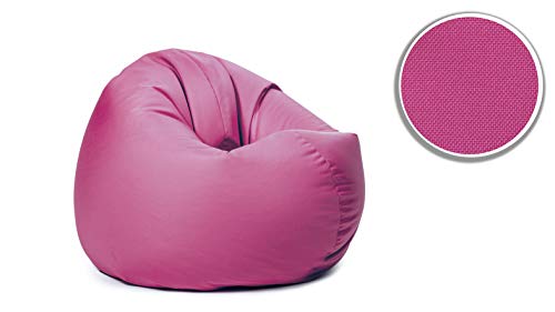 sunnypillow XXXL Sitzsack mit Styropor Füllung 145 cm Durchmesser 2-in-1 Funktionen zum Sitzen und Liegen Outdoor… – Bild 4